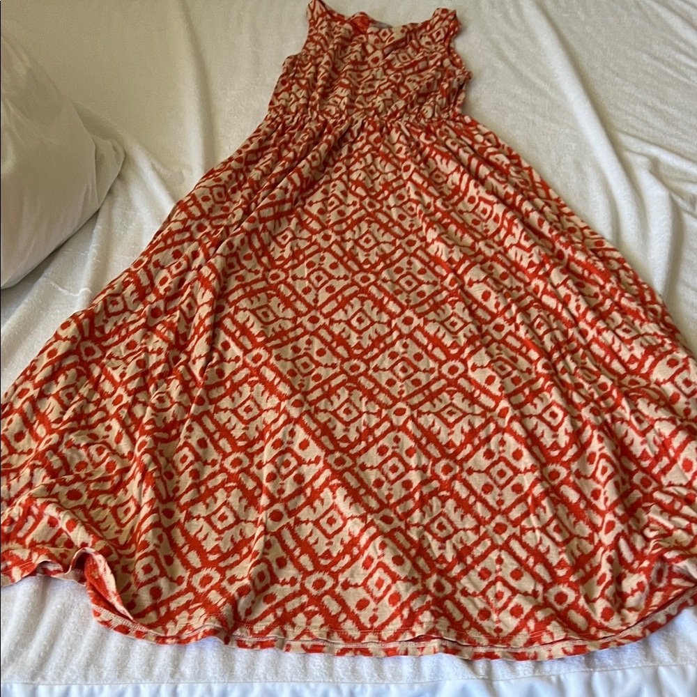 Lucky Brand Cotton Maxi Dress